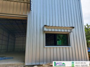 อาคารผลิตบ่อ กระชังผ้า HW-HC 9x18x5m